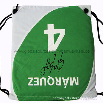 Small Canvas Drawstring Bag with Handles, Customized Logos are Accepted